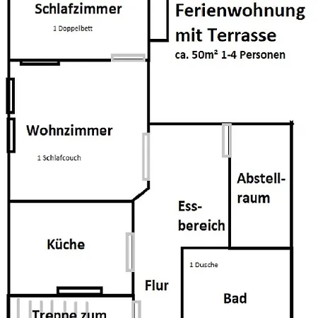 Daire Struppi Saechsische Schweiz Struppen